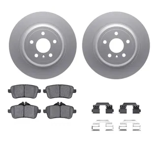 R1 Concepts WDWH1-63072 Brake Rotor- Carbon Coated W/ Ceramic Pads & Hdw